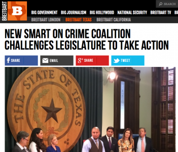 New Smart on Crime Coalition Challenges Legislature to Take Action