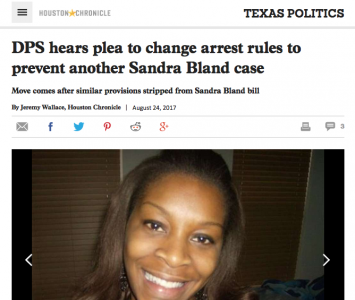 DPS hears plea to change arrest rules to prevent another Sandra Bland case