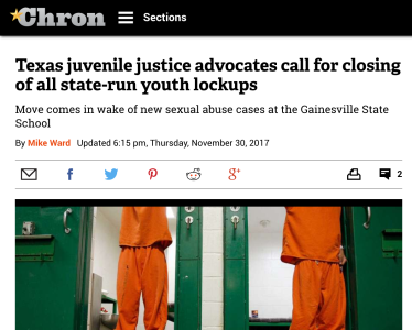 Texas juvenile justice advocates call for closing of all state-run youth lockups