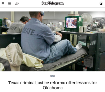 Texas criminal justice reforms offer lessons for Oklahoma
