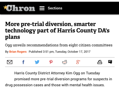 More pre-trial diversion, smarter technology part of Harris County DA's plans