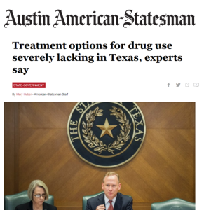 Treatment options for drug use severely lacking in Texas, experts say