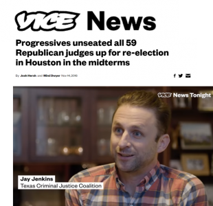 Progressives unseated all 59 Republican judges up for re-election in Houston in the midterms