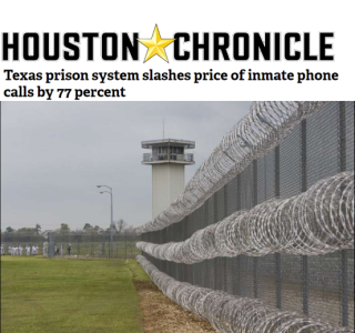 Texas prison system slashes price of inmate phone calls by 77 percent