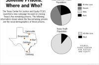 Juvenile Prisons: Where and Who chart by Daily Texan