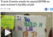 Travis County wants to spend $97M on new women's facility at jail