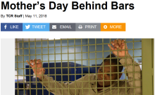 Mother’s Day Behind Bars