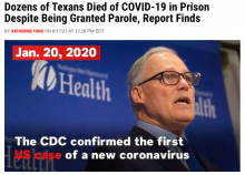 Dozens of Texans Died of COVID-19 in Prison Despite Being Granted Parole, Report Finds