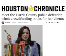 Meet the Harris County Public Defender Who’s Crowdfunding Books For Her Clients