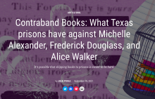 Contraband Books: What Texas prisons have against Michelle Alexander, Frederick Douglass, and Alice Walker