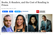 Books, E-Readers, and the Cost of Reading in Prison