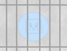 Illustration of prison cell via Baylor Lariat